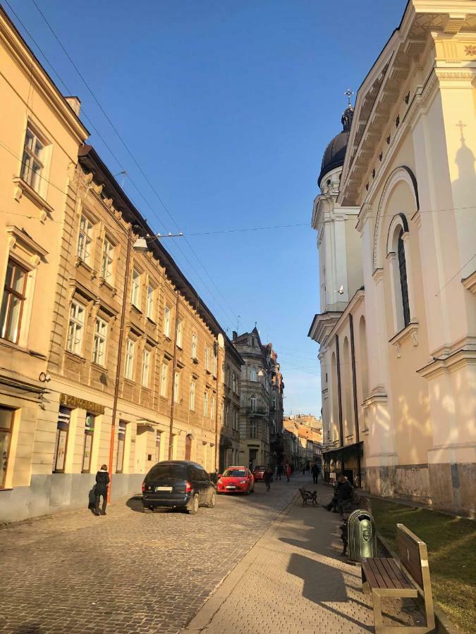 Modern Apartment In Lviv Historic Centre Zewnętrze zdjęcie